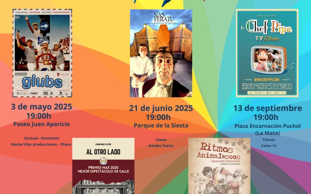 SALpa Fuera’: espectáculos gratuitos para toda la familia toman las calles de Torrevieja