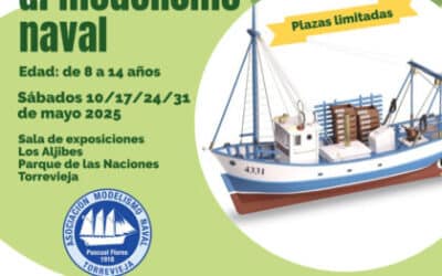 Taller gratuito para que los más jóvenes construyan sus propios barcos